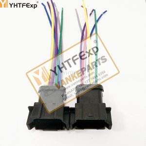 010105-Caterpillar excavator 320C motor male plug 8 wires high quality