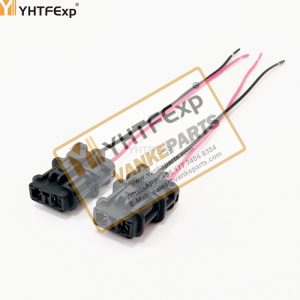 010022-Komatsu -6 solinoid valve plug 2 wires original new