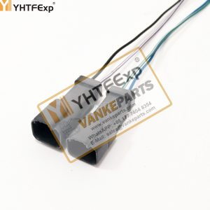 010031-komatsu -7 Solenoid valve plug 2 wires