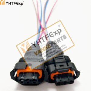 010034-komatsu -8 high voltage common rail pressure sensor plug