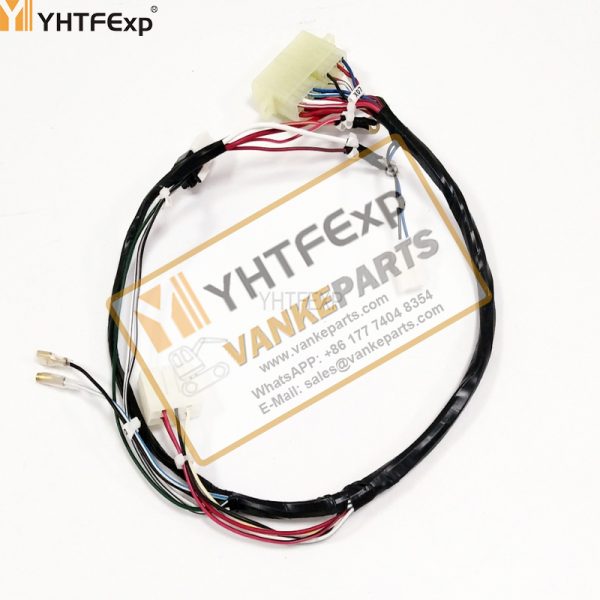010077-komatsu excavator -6 electric door start switch wire harnesses part no 20Y-06-61210