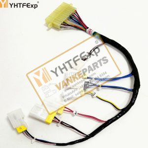 010078-komatsu excavator -6 operation platform wire harnesses part no 20Y-06-25140 20Y-06-61210