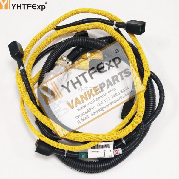 010082-komatsu excavator pc400-7 fuel injector wire harnesses SAA6D125E-3 engine part no 6156-81-9211