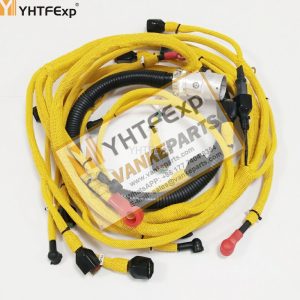 010083-komatsu excavator pc400-7 engine wire harnesses SAA6D125E-3 engine part no 6156-81-9320 6156-81-9340