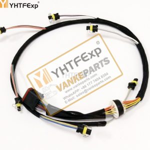 010116-Caterpillar excavator 325C 966 H950H fuel injector wiring harness high quality part no 153-8920 150-8182