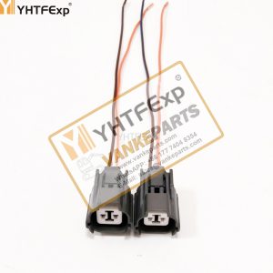 010214-Kobelco excavator -6 Solenoid valve plug 2pins high quality