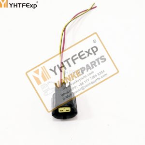010215-Kobelco excavator -6E Solenoid valve plug 2pins high quality