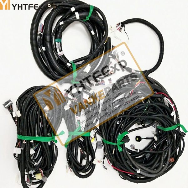 010261-Kobelco excavator 350 super 8 whole vehicle compelet wiring harnesses J08 engine high quality