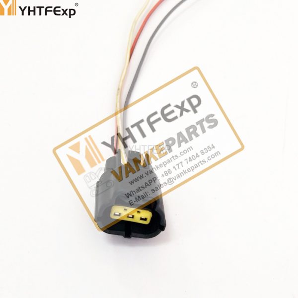 010268-Kobelco excavator -8 Hitachi EX -2 -3 -5 ZX -1 -2 -3 high pressure sensor plug 3 wire high quality