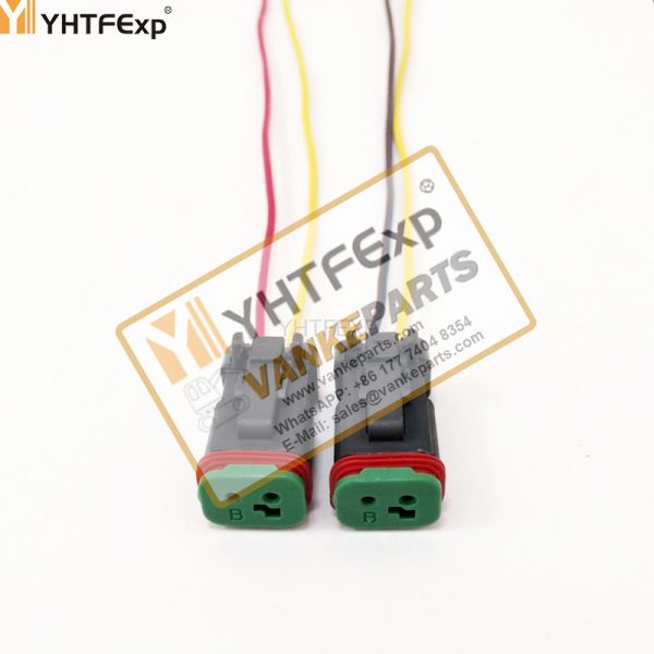 010813-Caterpillar excavator 320C solenoid valve connector high quality