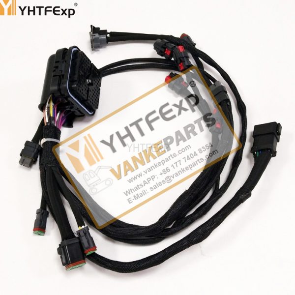 010818-Caterpillar excavator 329D2 engine wiring harness high quality part no 3855997