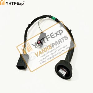 010945-Caterpillar Excavator 318D2 display wiring harnesses C4