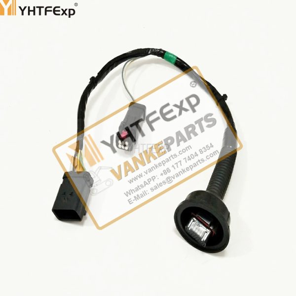 010945-Caterpillar Excavator 318D2 display wiring harnesses C4