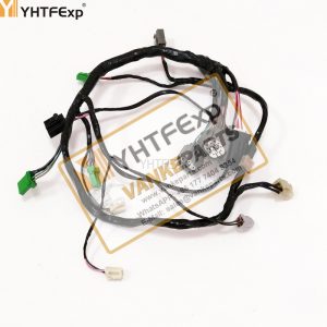 010950-Caterpillar Excavator 318D2 air conditioner evaporator wiring harnesses C4