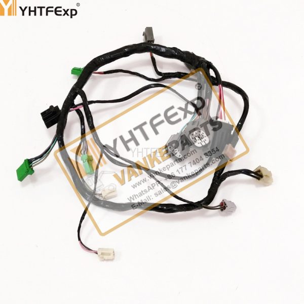 010950-Caterpillar Excavator 318D2 air conditioner evaporator wiring harnesses C4