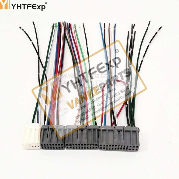 010267-HITACHI Excavator ZX200-1 ECU plug small version high quality