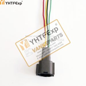 010274-HITACHI Excavator ZX200-1 throttle motor female plug 4 wires high quality