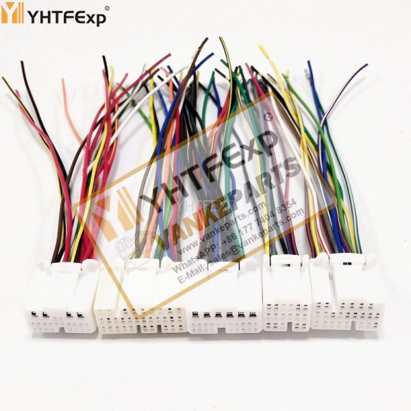 010316-HITACHI Excavator ZX200-5G display board wiring plug high quality