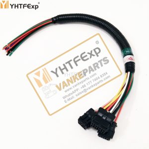 010440-Sumitomo Excavator Oil pump plug for the harness end wiring harness Original pin original shell original thread color special high temperature and oil resistant wire surpassing the original