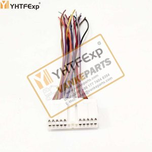 010442-Sumitomo Excavator A3 display plug Original pin original shell wire color and foot position original wire special for maintenance electrician