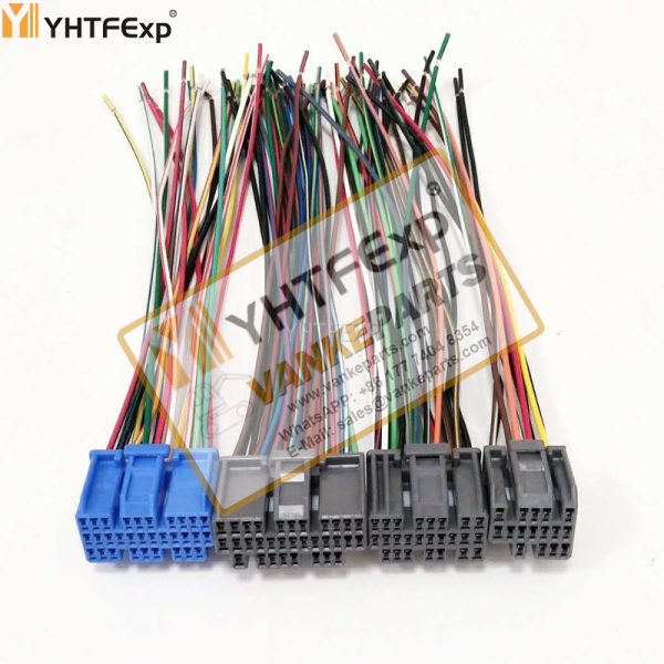 010446-Sumitomo Excavator A3 Z3 Mitsubishi engine ECU plug Original pin original shell wire color and foot position original wire special for maintenance electrician