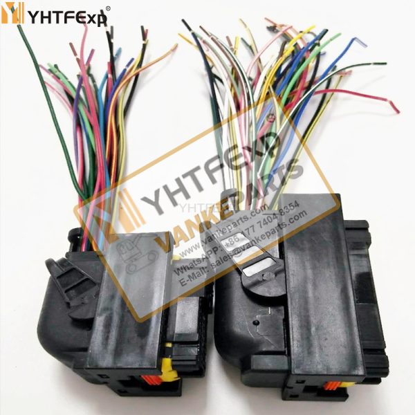 010537-HITACHI Excavator ZX270-3 ECU plug 4HK1 engine high quality original new