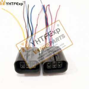 010323-DAEWOO Excavator -5 Throttle Motor PLUG 6 wires High Quality