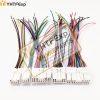 010398-KATO Excavator 820 display Plug Origial New high quality