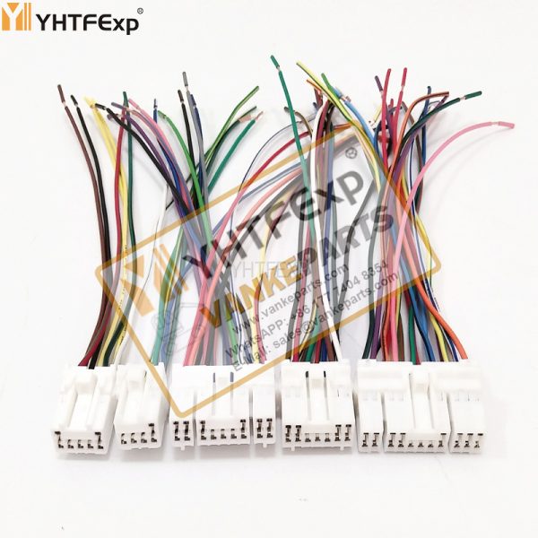 010398-KATO Excavator 820 display Plug Origial New high quality