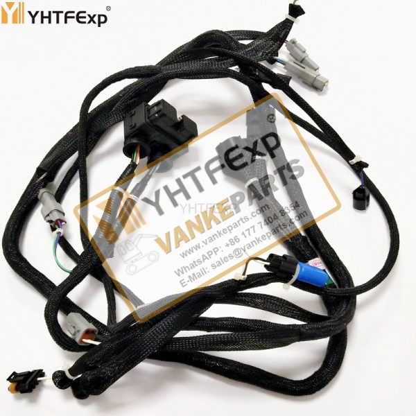 010577-Hyundai Excavator R225-9 Power of Engine Wiring Harness Cummins QSB6